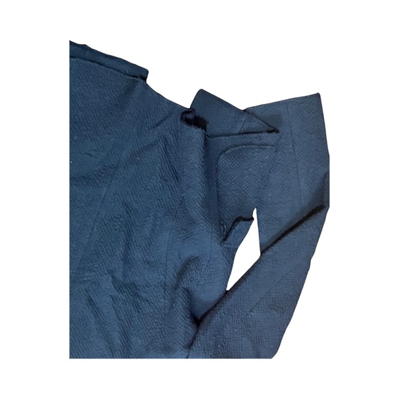 Zara Woman Chanel style navy dark blue gold button military jacket size small - Picture 8 of 12